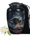 Golden Labrador Dog Pet Container For Remanis