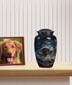 Golden Labrador Dog Pet Container For Remanis