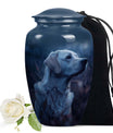 Golden Labrador Dog Pet Cremation Miniature Urn