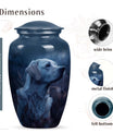 Golden Labrador Dog Pet Cremation Miniature Urn