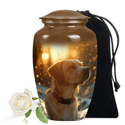 Golden Labrador Miniature Cremation Urn For Ashes
