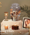 Golden Labrador Custom Funeral Urn For Ashes