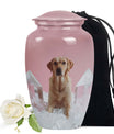 Golden Sunset Labrador Pet Cremation Urn For Ashes