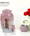 Golden Sunset Labrador Pet Cremation Urn For Ashes