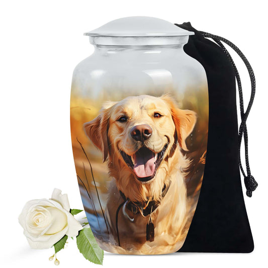 Golden Retriever Large Dog Memorial Urn