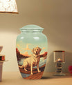 Lakeside Sunset Labrador Retriever Memorial Urn