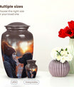 Bond Sunset Tribute Urn - Handcrafted Pet Memorial Urn