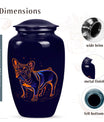 French Bulldog Starry Night Tribute Urn Memorial for Dogs