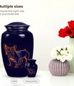 French Bulldog Starry Night Tribute Urn Memorial for Dogs
