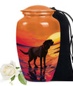 Black Labrador Keepsake Cremation Dog Urn