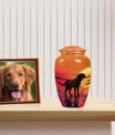 Black Labrador Keepsake Cremation Dog Urn