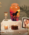 Black Labrador Keepsake Cremation Dog Urn