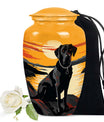 Golden Labrador Dog Pet Cremation Urn For Remains