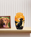Golden Labrador Dog Pet Cremation Urn For Remains