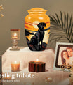 Golden Labrador Dog Pet Cremation Urn For Remains