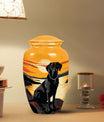 Golden Labrador Dog Pet Cremation Urn For Remains