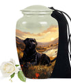 Black Labrador Dog Pet Miniature Cremation Urn