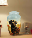 Black Labrador Burial Dog Pet Cremation Urn