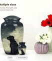 Black Labrador Dog Cremation Keepsake Pet Urn