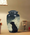 Black Labrador Dog Cremation Keepsake Pet Urn