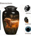 Custom Dog Urn for Pet Cremated Ashes