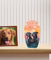 Rottweiler Dog Funeral Memorial Urn for Ashes