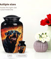 Rottweiler Dog Cremation Urn for Ashes Memorial urn