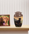 Mountain Ridge Rottweiler Pet Cremation Urn For Dog