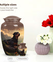 Mountain Ridge Rottweiler Pet Cremation Urn For Dog