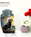 Rottweiler Dog Cremation Urn for Pet Ashes