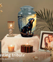 Rottweiler Dog Cremation Urn for Pet Ashes