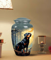 Rottweiler Dog Cremation Urn for Pet Ashes