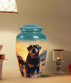 Rottweiler Dog Pet Cremation Urn for Ashes Memorial Urn