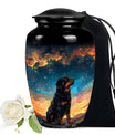 Rottweiler Dog Pet Cremation Medium Urn