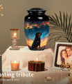 Rottweiler Dog Pet Cremation Medium Urn