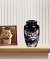 Tabby Cat Pet Cremation Urn for Ashes Memorial Urn